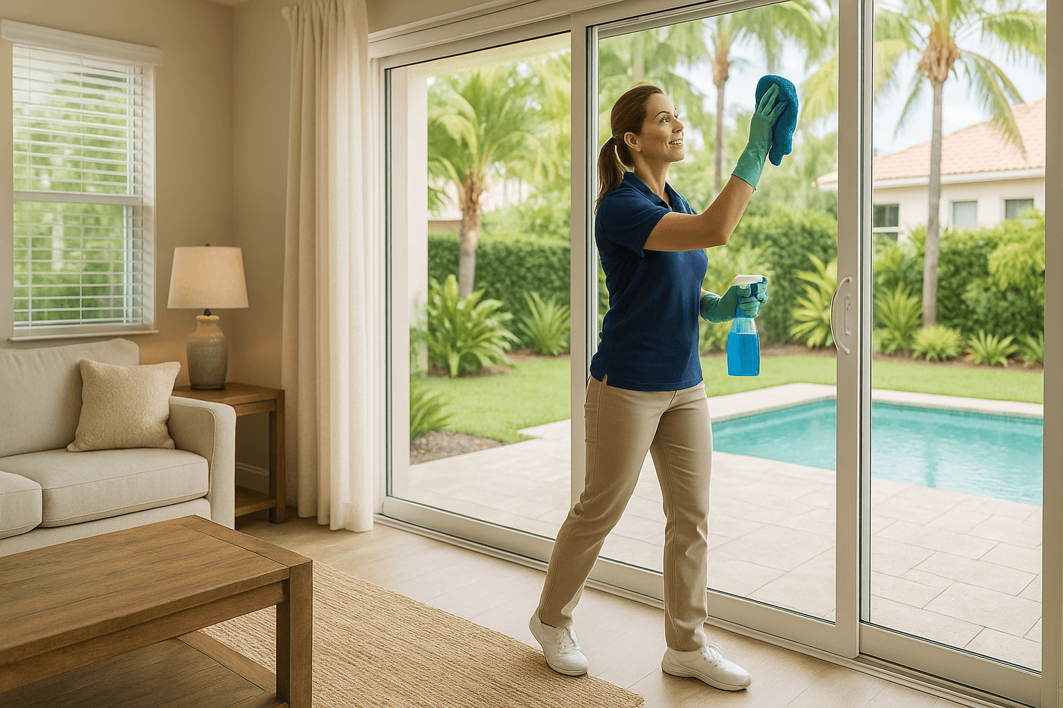 Sunny's Cleaning & Sanitation hero image